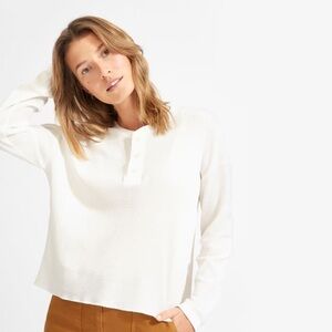 Everlane Henley Waffle Tee